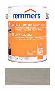REMMERS UV+ Lazúra - dekoratívna lazúra na drevo 2.5 l Striebornosivá