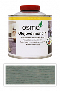 OSMO Olejové moridlo 0.5 l Strieborno sivá 3512