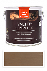 TIKKURILA Valtti Complete - matná tenkovrstvová lazúra s ochranou proti UV žiareniu 2.7 l Sora 5063
