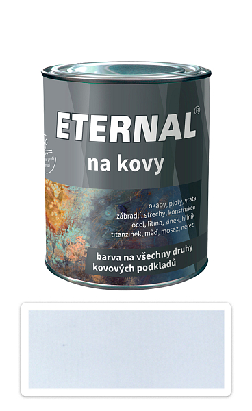 ETERNAL Na kovy - antikorózna farba na kov 0.7 l Strieborna 441