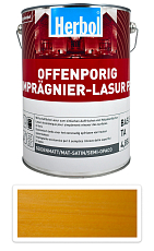 HERBOL Offenporig Impragnier-Lasur FS - impregnačná lazúra na drevo 5 l Jaseň