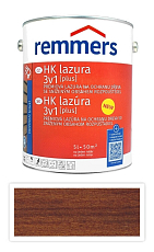 REMMERS HK lazúra 3v1 Plus - ochranná lazúra na drevo pre exteriér 5 l Gaštan