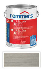 REMMERS HK lazúra Grey Protect Plus - ochranná lazúra na drevo pre exteriér 5 l Strieborná sivá