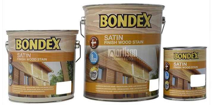 BONDEX Satin - balenie 0.75 l, 2.5 l a 5 l