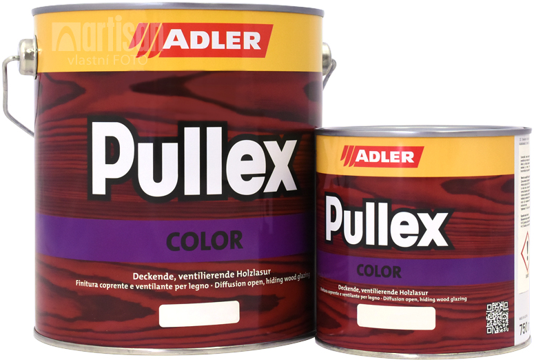 ADLER Pullex Color - balenie 0.75 l a 2.5 l