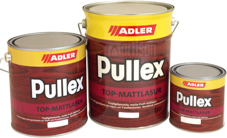 ADLER Pullex Top Mattlasur v objeme 0.75 l, 2.5 l a 4.5 l 