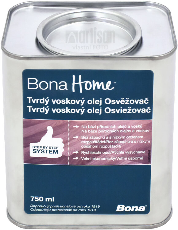  BONA Home Osviežovač tvrdého voskového oleja v objeme 0.75 l