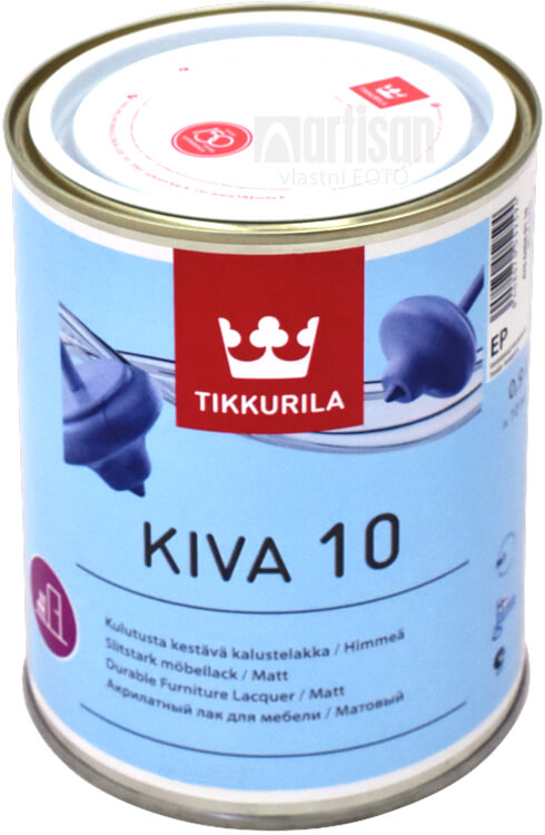 TIKKURILA Kiva 10 - vodouriediteľný lak