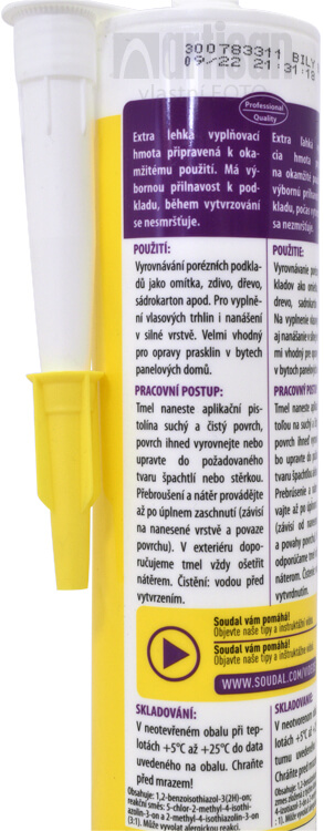 SOUDAL šľahaný tmel 300 ml