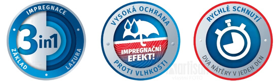 REMMERS HK lazúra 3v1 Plus - ochranná lazúra na drevo pre exteriér 2.5 l Pínia/Smrekovec