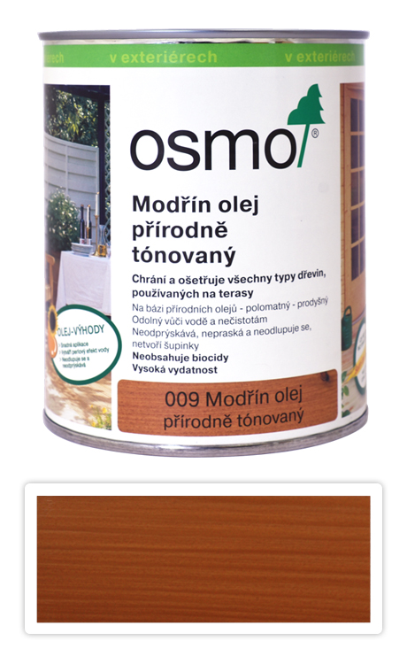 OSMO Špeciálny olej na terasy 0.75 l Smrekovec 009