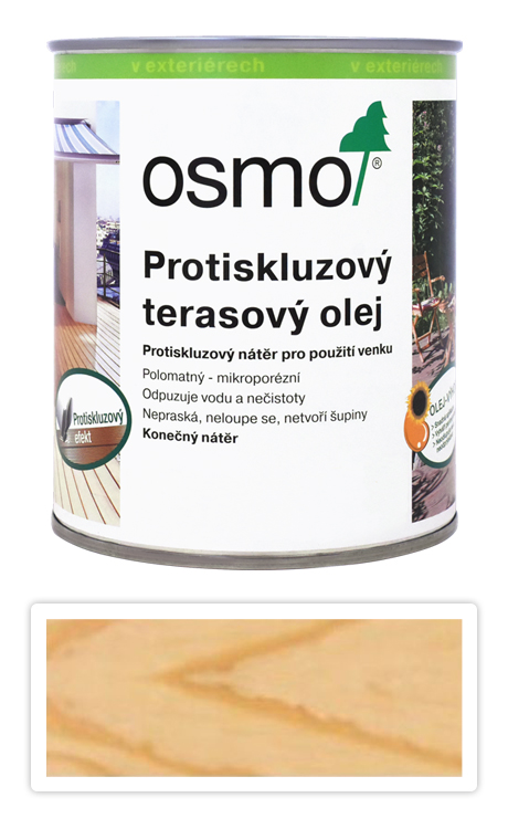 OSMO Protišmykový terasový olej 0.75 l Bezfarebný 430