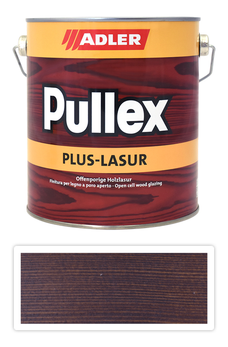 ADLER Pullex Plus Lasur - lazúra na ochranu dreva v exteriéri 2.5 l Palisander 50324