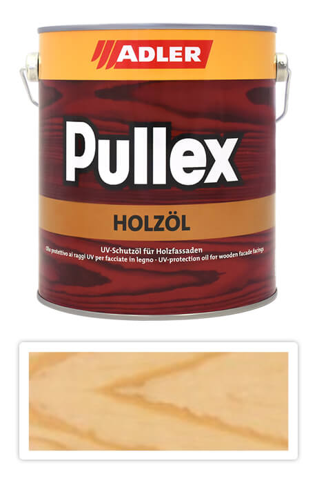 ADLER Pullex Holzöl - olej na ochranu dreva v exteriéri 2.5 l Bezfarebná 50520