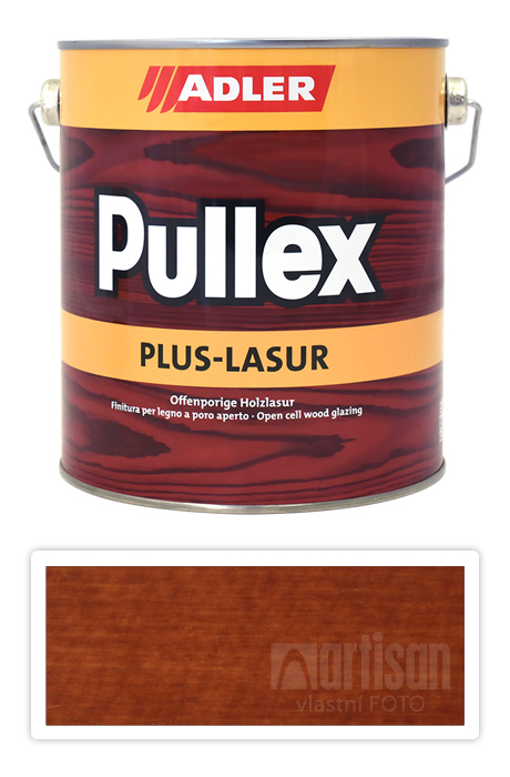 ADLER Pullex Plus Lasur - lazúra na ochranu dreva v exteriéri 2.5 l Borovica LW 01/4