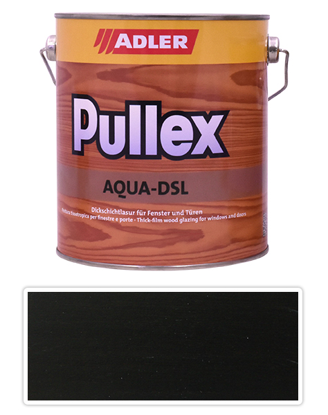 ADLER Pullex Aqua DSL - vodou riediteľná lazúra na drevo 2.5 l Kohle LW 06/5