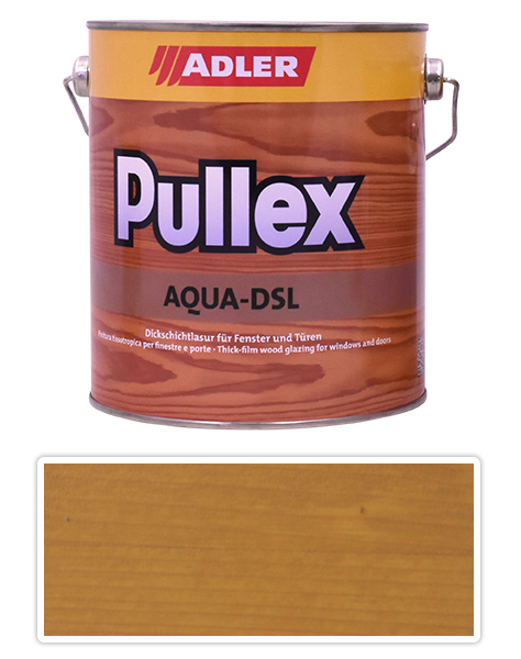 ADLER Pullex Aqua DSL - vodou riediteľná lazúra na drevo 2.5 l Chips LW 05/1