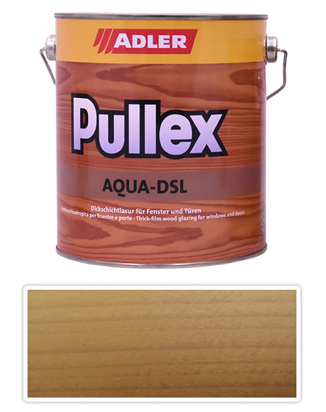 ADLER Pullex Aqua DSL - vodou riediteľná lazúra na drevo 2.5 l Oh La La! ST 01/3