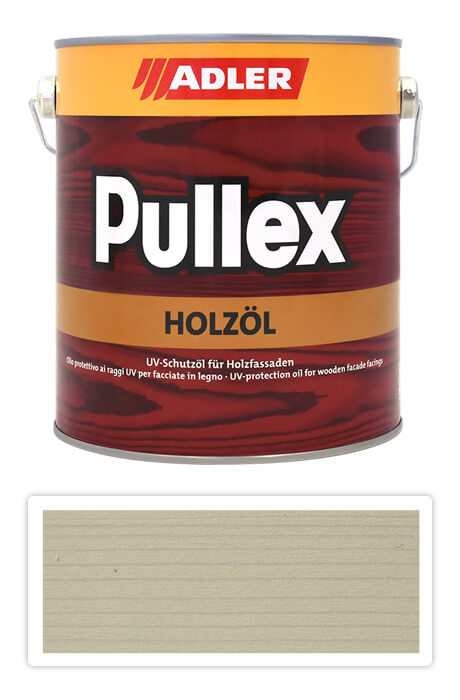 ADLER Pullex Holzöl - olej na ochranu dreva v exteriéri 2.5 l Weisser Tiger ST 06/1