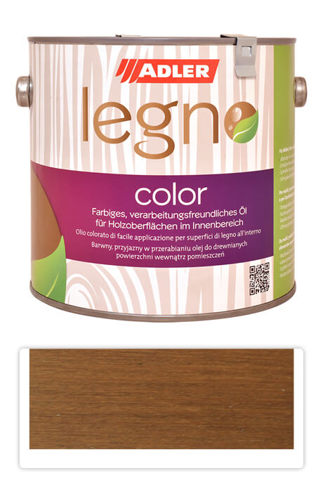 ADLER Legno Color - sfarbujúci olej na ošetrenie drevín 2.5 l Croissant ST 09/3