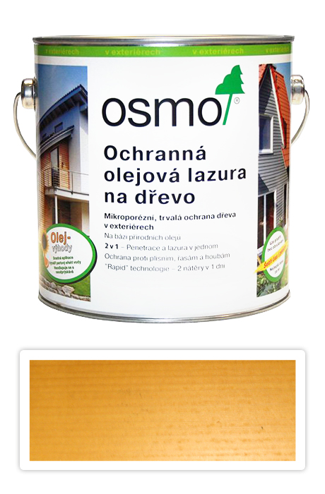 OSMO Ochranná olejová lazúra 2.5 l Oregon pínia 731