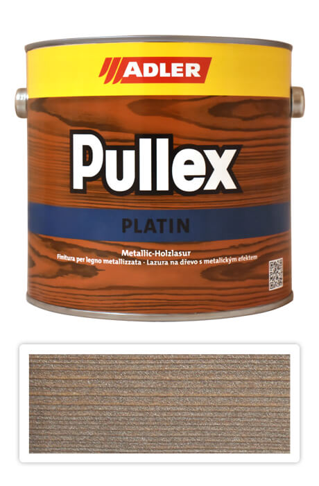 ADLER Pullex Platin - lazúra na drevo pre exteriér 2.5 l Granatbraun