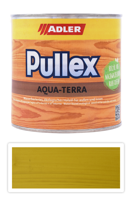 ADLER Pullex Aqua Terra - ekologický olej 0.75 l Žltá RAL 1023