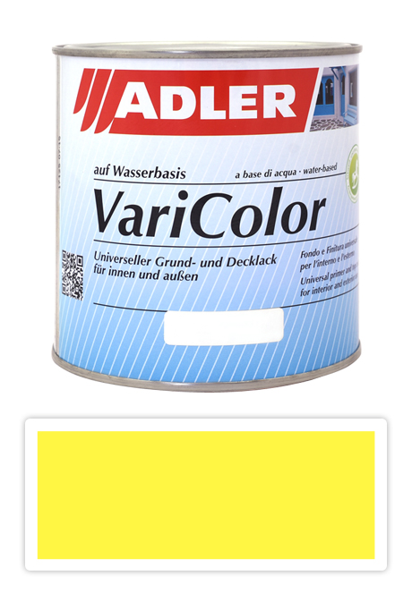 ADLER Varicolor - vodou riediteľná krycia farba univerzál 0.75 l Schwefelgelb / Sírovo žltá RAL 1016