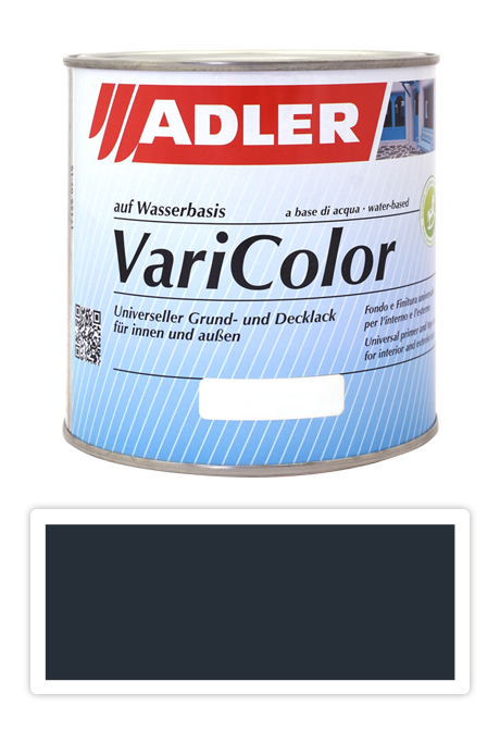 ADLER Varicolor - vodou riediteľná krycia farba univerzál 0.75 l Anthrazitgrau / Antracitovo sivá RAL 7016