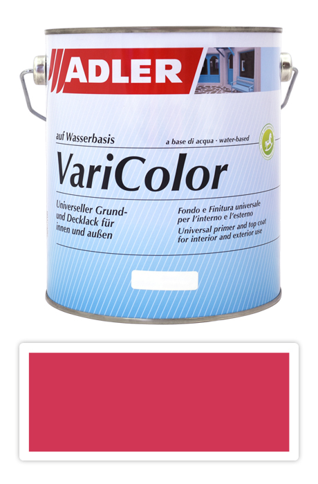 ADLER Varicolor - vodou riediteľná krycia farba univerzál 2.5 l Rosé / Ružová RAL 3017