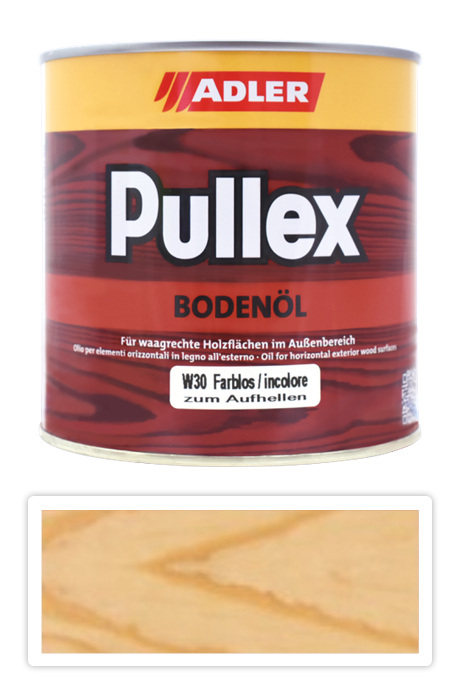ADLER Pullex Bodenöl - terasový olej 0.75 l Bezfarebný 50546