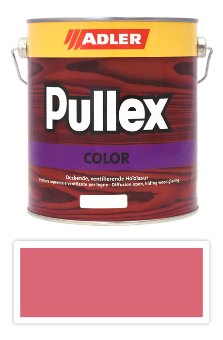 ADLER Pullex Color - krycia farba na drevo 2.5 l Altrosa / Staroružová RAL 3014