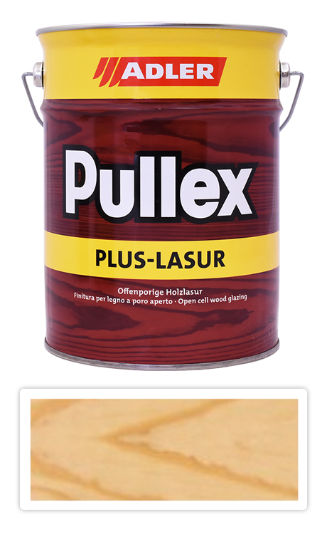 ADLER Pullex Plus Lasur - lazúra na ochranu dreva v exteriéri 4.5 l Bezfarebná 50330