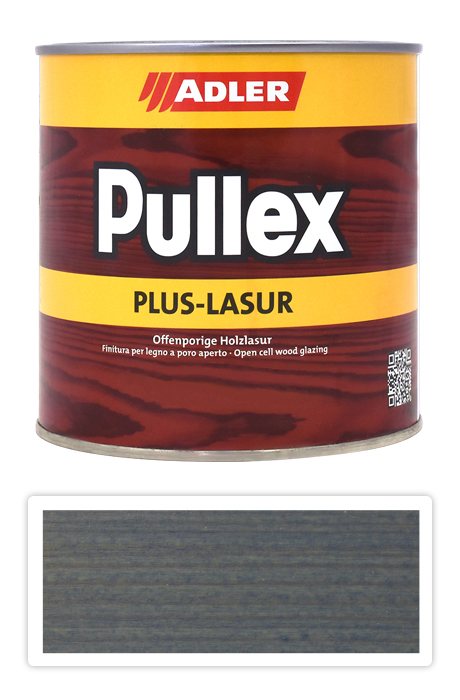 ADLER Pullex Plus Lasur - lazúra na ochranu dreva v exteriéri 0.75 l Blueberry LW 08/3
