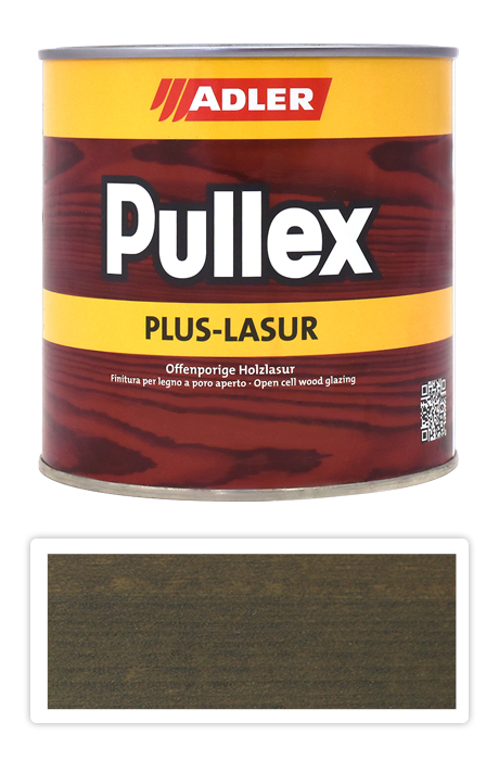 ADLER Pullex Plus Lasur - lazúra na ochranu dreva v exteriéri 0.75 l Grizzly ST 05/2