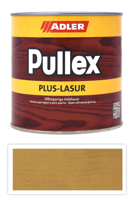 ADLER Pullex Plus Lasur - lazúra na ochranu dreva v exteriéri 0.75 l Heart Of Gold ST 01/2