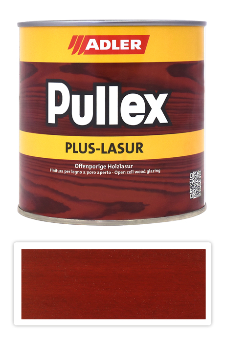 ADLER Pullex Plus Lasur - lazúra na ochranu dreva v exteriéri 0.75 l Herzblut LW 07/2