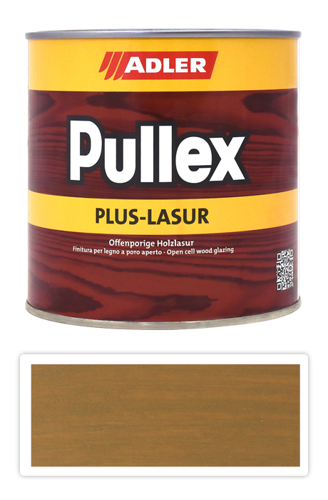 ADLER Pullex Plus Lasur - lazúra na ochranu dreva v exteriéri 0.75 l Hexenbesen LW 04/2