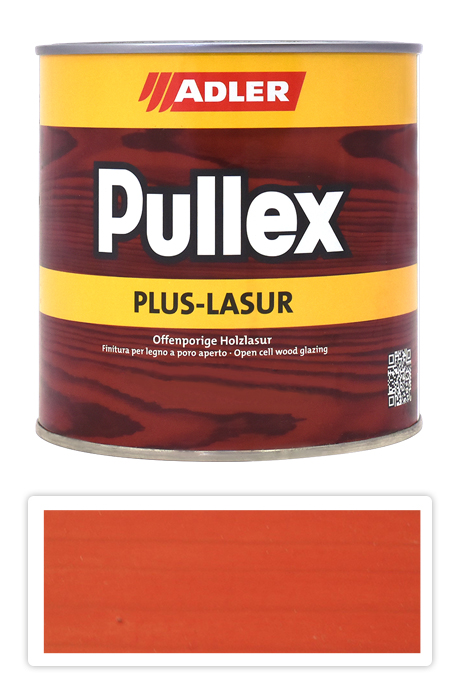 ADLER Pullex Plus Lasur - lazúra na ochranu dreva v exteriéri 0.75 l Kapuzinerkresse LW 08/2