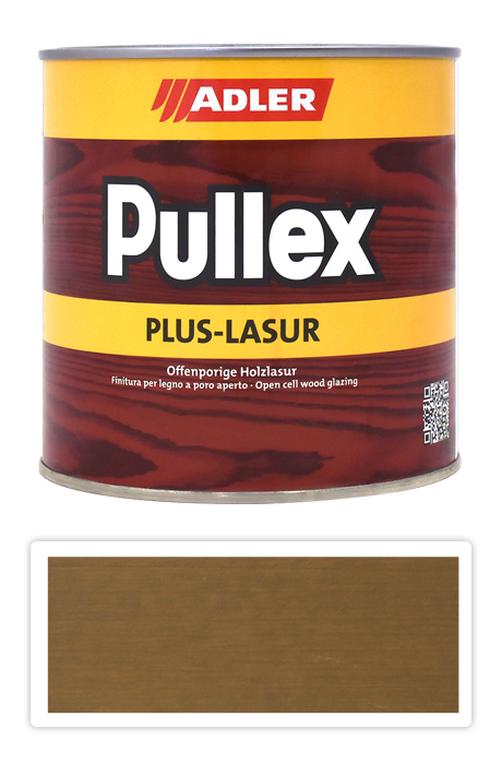 ADLER Pullex Plus Lasur - lazúra na ochranu dreva v exteriéri 0.75 l Landstreicher LW 08/5