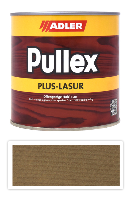 ADLER Pullex Plus Lasur - lazúra na ochranu dreva v exteriéri 0.75 l Nomade ST 06/5