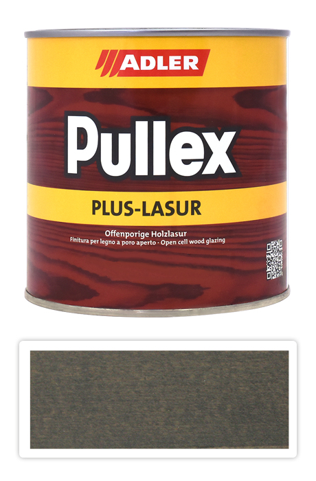 ADLER Pullex Plus Lasur - lazúra na ochranu dreva v exteriéri 0.75 l Silberrucken ST 05/4