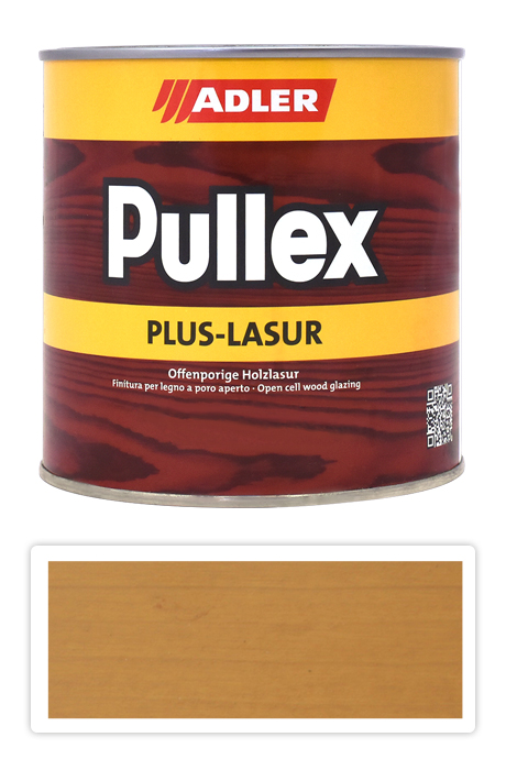 ADLER Pullex Plus Lasur - lazúra na ochranu dreva v exteriéri 0.75 l Whisper LW 04/1