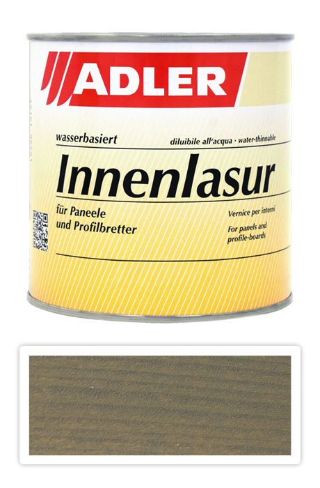 ADLER Innenlasur UV 100 - prírodná lazúra na drevo pre interiéry 0.75 l Matrix ST 04/4