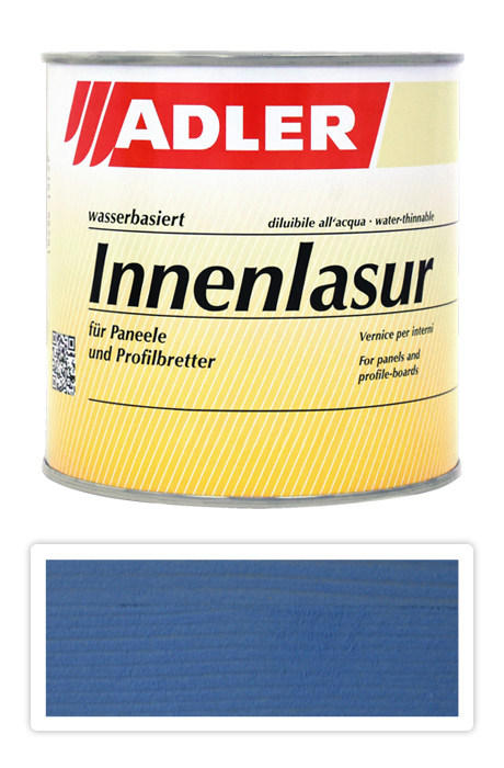 ADLER Innenlasur UV 100 - prírodná lazúra na drevo pre interiéry 0.75 l Poseidon ST 12/5