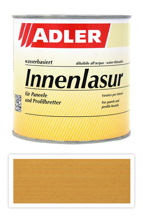 ADLER Innenlasur UV 100 - prírodná lazúra na drevo pre interiéry 0.75 l SunSun ST 01/1