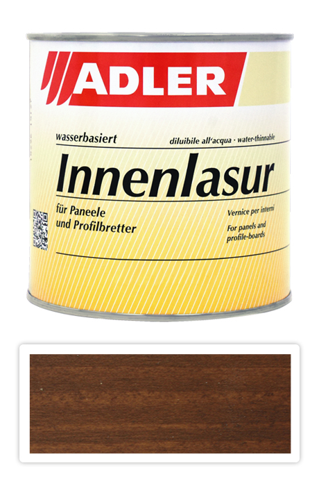 ADLER Innenlasur UV 100 - prírodná lazúra na drevo pre interiéry 0.75 l Tango ST 13/5