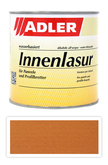 ADLER Innenlasur UV 100 - prírodná lazúra na drevo pre interiéry 0.75 l Tukan ST 08/3