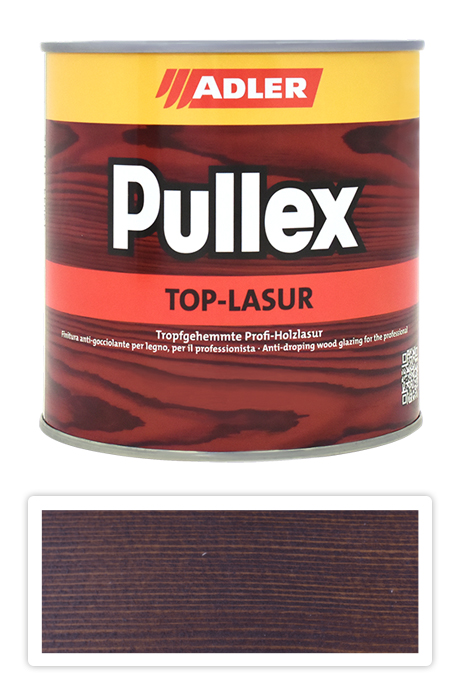 ADLER Pullex Top Lasur - tenkovrstvová lazúra pre exteriéry 0.75 l Palisander 50556