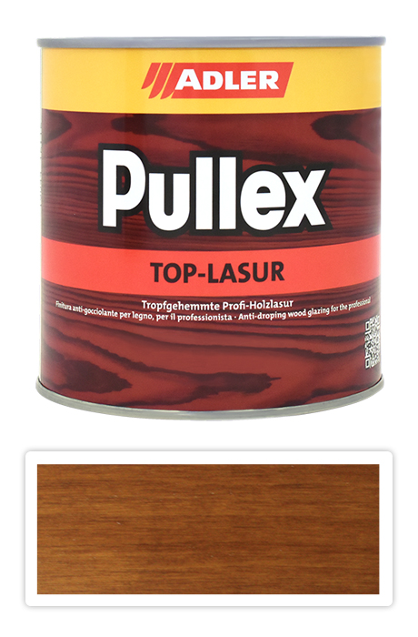 ADLER Pullex Top Lasur - tenkovrstvová lazúra pre exteriéry 0.75 l Orech LW 02/3